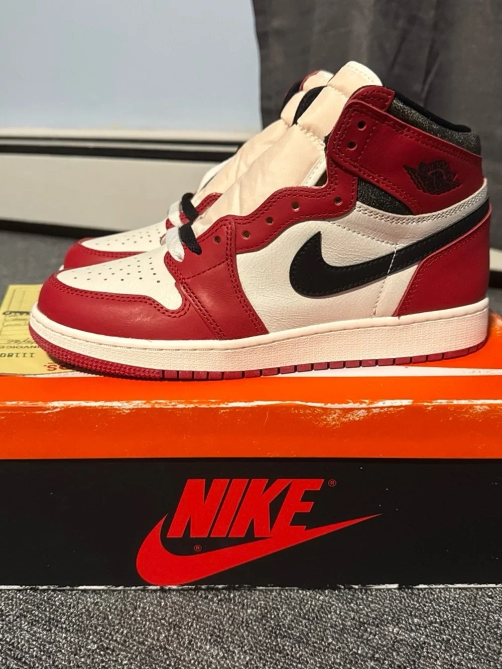 Nike Air Jordan 1 High Vintage Chicago Red White Black